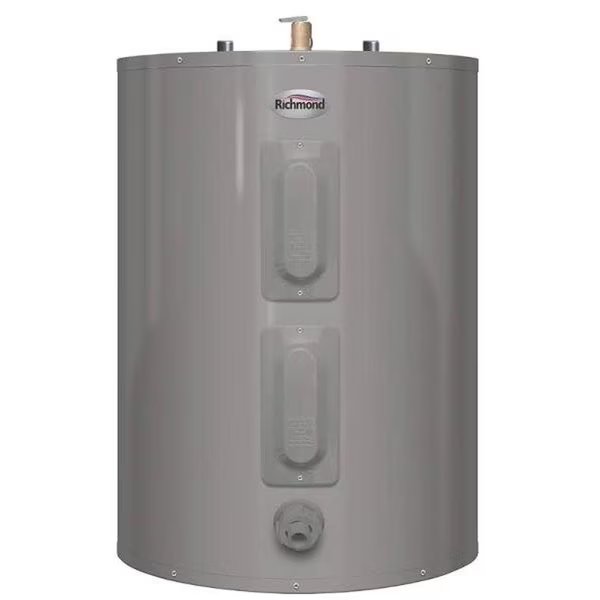 Essential SeriesB502 Electric Water Heater, 240 V, 4500 W, 50 gal Tank, 093 Energy Efficiency, Richmond, Mfr#: 6ES50-D